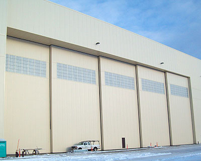 hangar doors